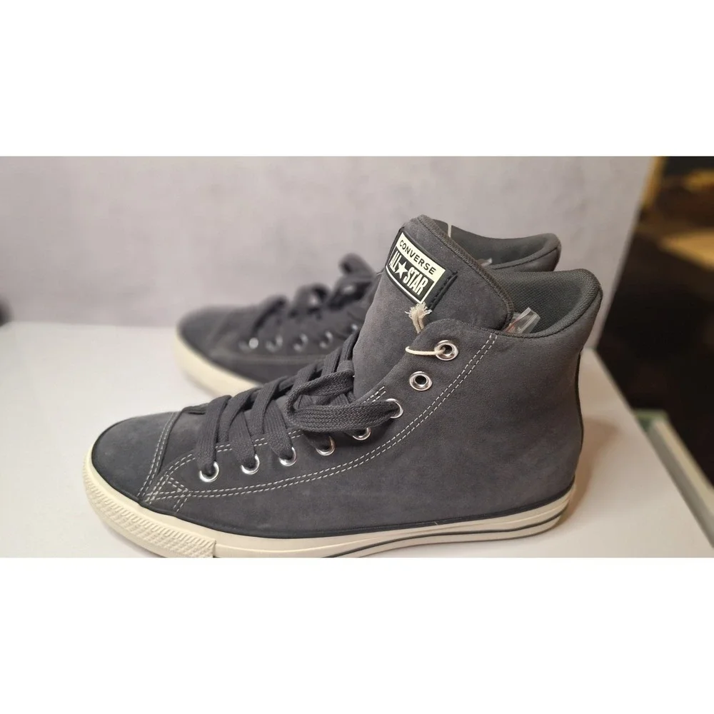 CONVERSE CHUCK TAYLOR ALL STAR HIGH TOP SNEAKERS MENS 13.5 BLACK CANVAS - Picture 3 of 10